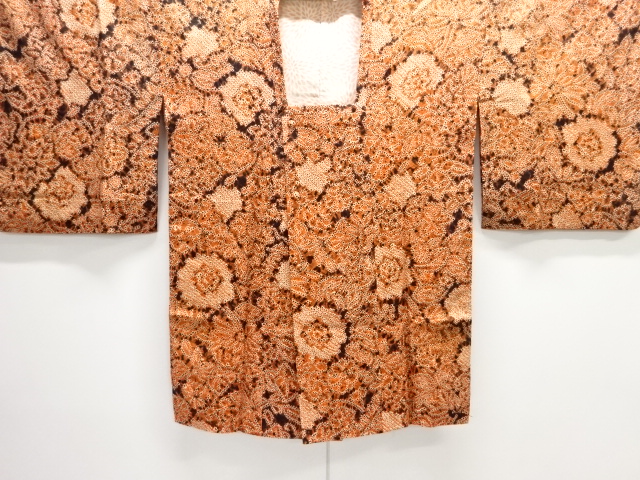 JAPANESE MICHIYUKI COAT / ALL SHIBORI / FLOWER